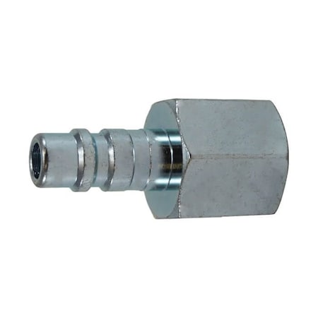 Pipe Plug, Industrial Interchange, 34 Nominal, FNPT, 250 Psi, 4 To 176 Deg F, Steel, Import